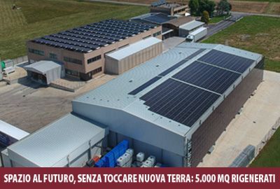 Spazio al futuro, senza toccare nuova terra: 5.000 mq rigenerati